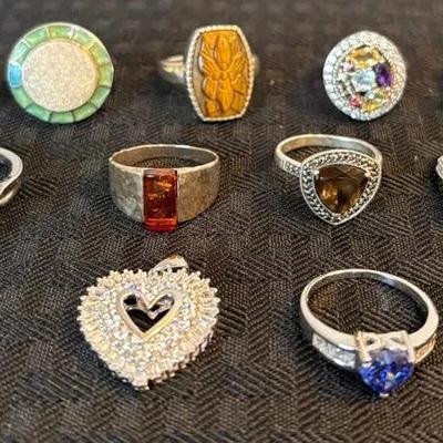 Sterling Silver Jewelry #8 (BR1)