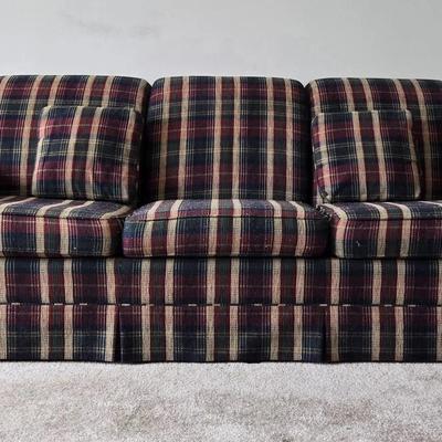 Plaid Sofa (LR)