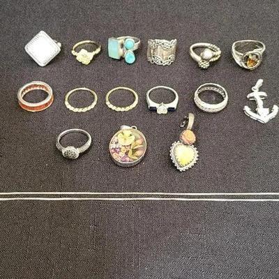 Sterling Silver Jewelry #3 (BR1)