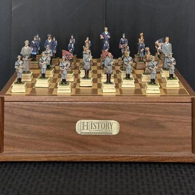 History Channel Civil War Chess Board (LR)