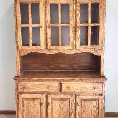 Oak Hutch (K)