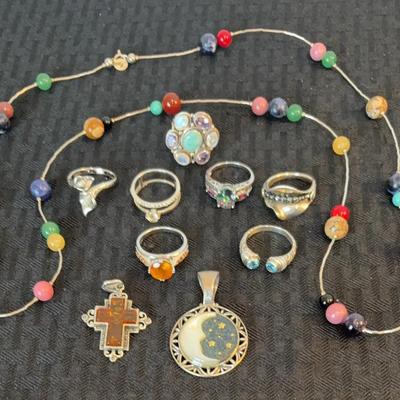 Sterling Silver Jewelry #7 (BR1)