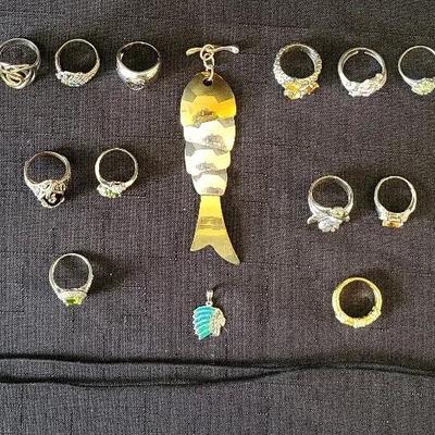 Sterling Silver Jewelry #5 (BR1)