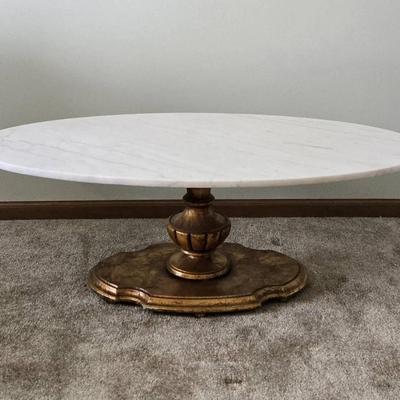 Marble Top Coffee Table (LR)