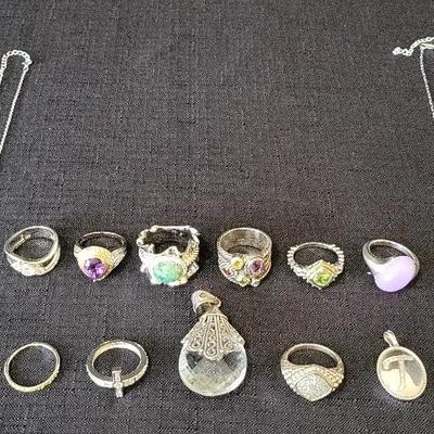 Sterling Silver Jewelry #1 (BR1)