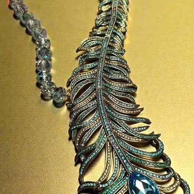 Heidi daus necklace substantial in size