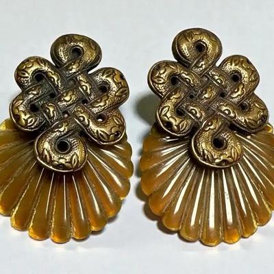 Stephen dweck signed earrings