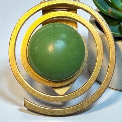 Atomic science" dress clip