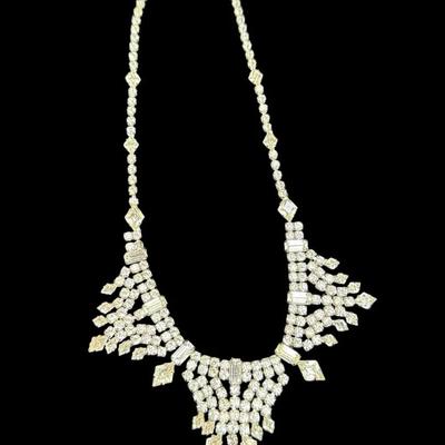 Kramer rhinestone necklace
