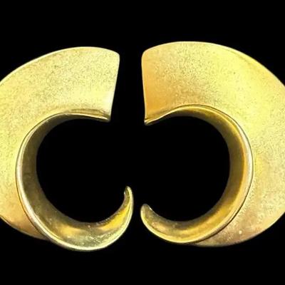 Kenneth lane clip earrings