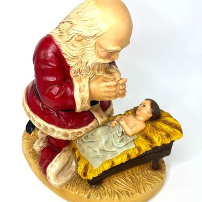 "The Kneeling Santa" by Roman, Inc. - Circa 1980's