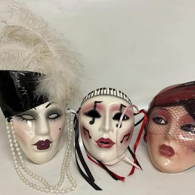 “Clay Art” and “Unique Creations” Masks