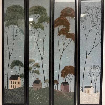 “Warren Kimble" Four Seasons prints