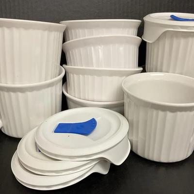 “CorningWare” French White Meal Mugs