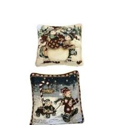 Vintage Down Christmas Pillows
