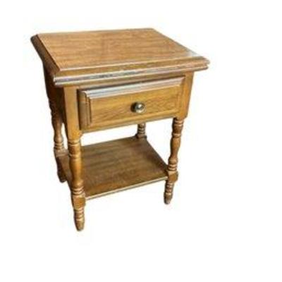 Vintage Small Wooden Side Table