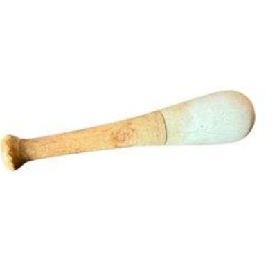 Large Antique Porcelain Pestle