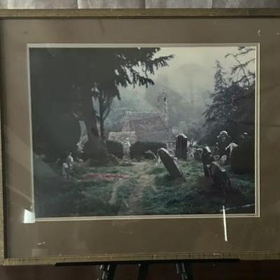 Large Framed Photograph, “Kevin’s Kitchen” by Joan McCabe