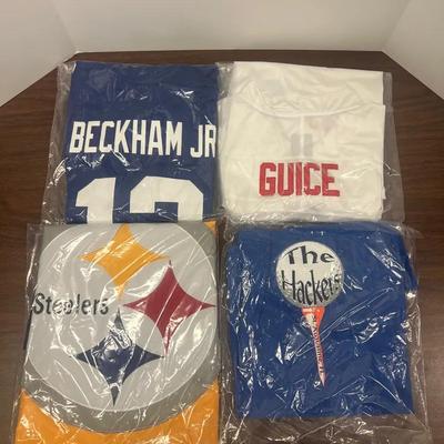 NFL - Shirts - Steelers Flag - Golf T-Shirt 