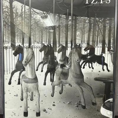 Large Framed Photograph by Izis “Jardin Des Tuileries”, Paris ‘51 