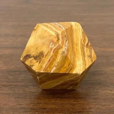 14 Sided Marble Stone Paper Weight