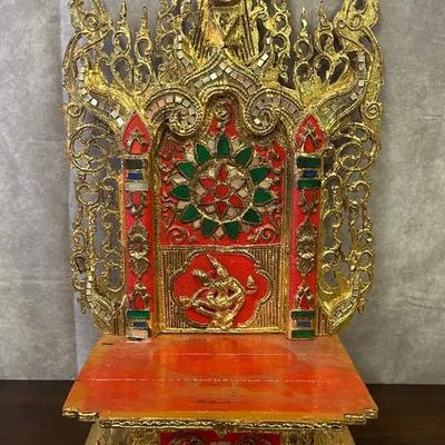 Southeast Antique Burmese GIltwoood Altar