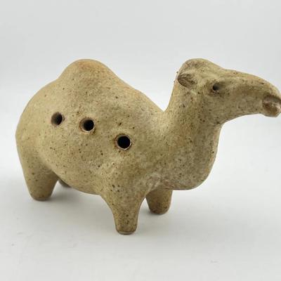 Camel Ocarina - Pottery