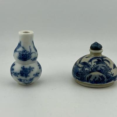 Chinese Porcelain Snuff Bottles 