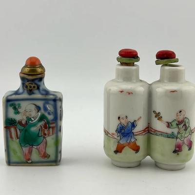 Chinese Porcelain Snuff Bottles