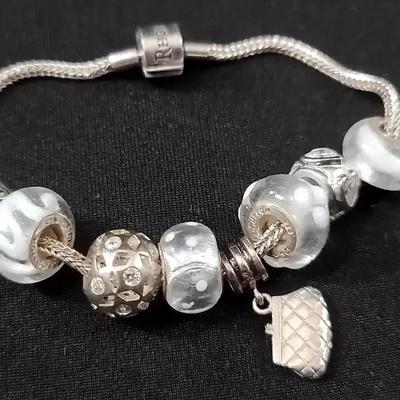 Rhona Sutton Bracelet With Sterling Charms