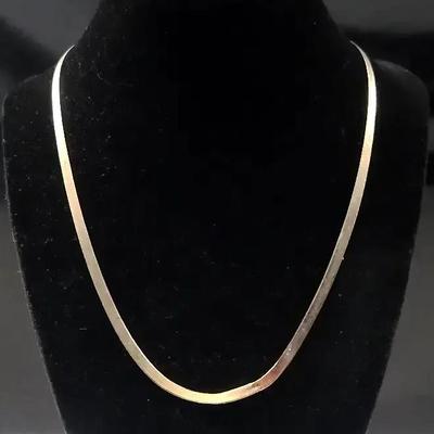 14K Gold Chain Necklace 