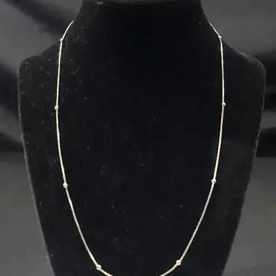 18K Gold Necklace 