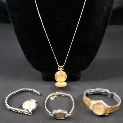 Ladies Watches Featuring Gruen, Elgin And Seiko 