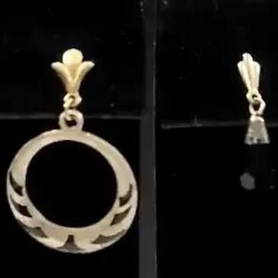 14K Gold Earrings 
