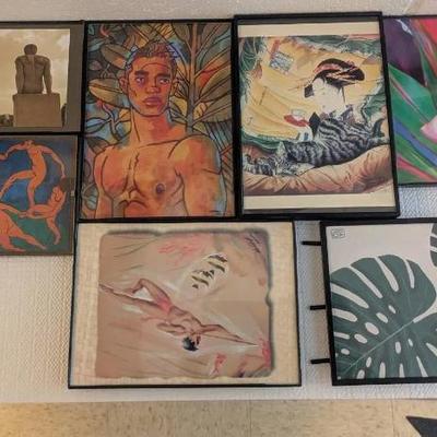 EHE018- Lot Of Mixed Small Prints 