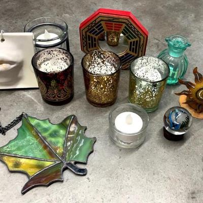 EHE056 - Mini Wall Art, Ceramic, Stained Glass, & Misc. Decor