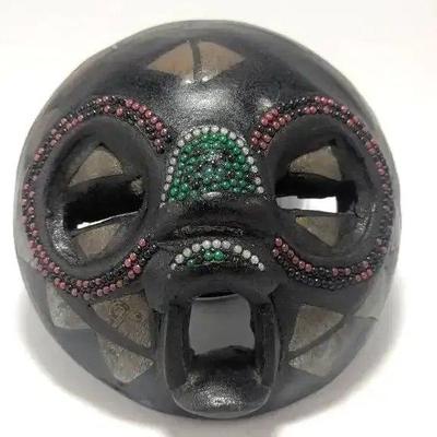 EHE019- 6 Inch African Mask 