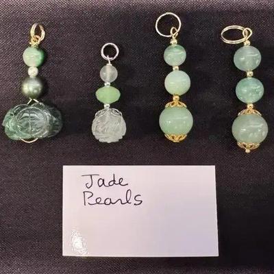 EHE112 - Myrna Lee Chang Jade Pearls 