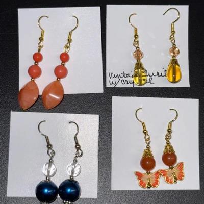EHE252 Myrna Lee Chang Assorted Hancrafted Earrings