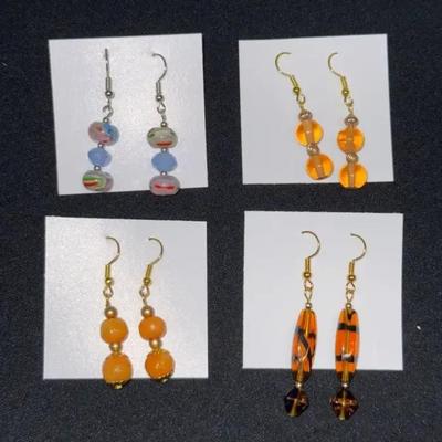 EHE224 Myrna Lee Chang Assorted Handcrafted Earrings