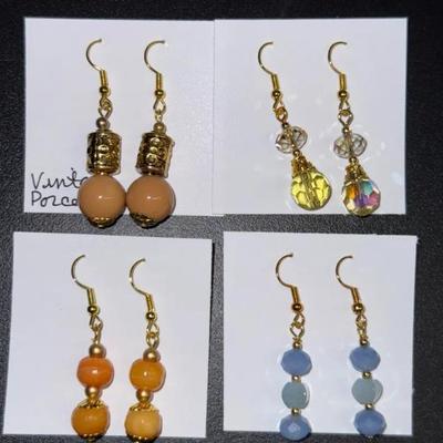 EHE247 Myrna Lee Chang Assorted Handcrafted Earrings