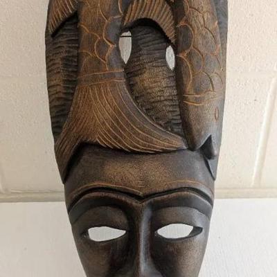 EHE027- 18 Inch African Mask 