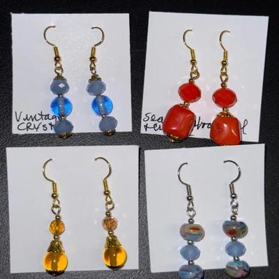 EHE245 Myrna Lee Chang Assorted Handcrafted Earrings