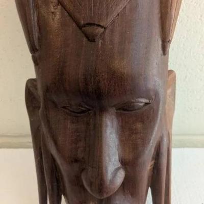 EHE028- 10 inch Wooden African Mask 