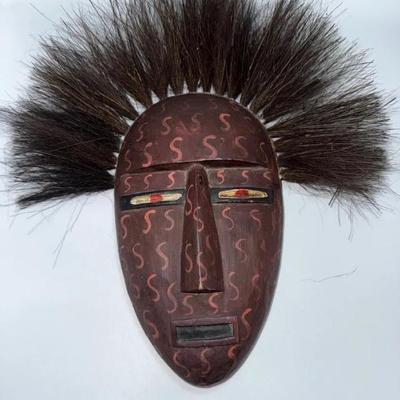 EHE043 African Handcarved Wooden Mask