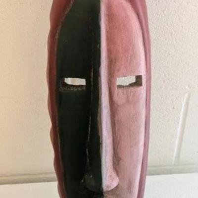 EHE036- long African Mask 