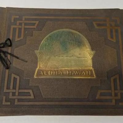 EHE334 - Antique Photo Album #1 of 5 Filled with Hawaiian People, Places, Events & More Early 1900s