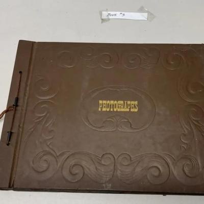 EHE338 - Antique Photo Album #5 of 5 Filled with Hawaiian People, Places, Events & More Early 1900s