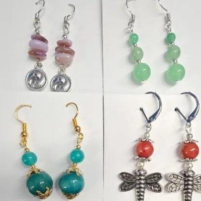 EHE191 - Myrna Lee Chang Dangle Earrings (4)