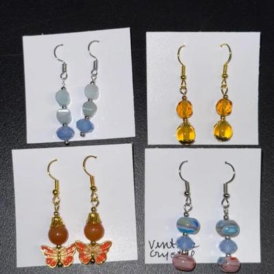 EHE235 Myrna Lee Chang Assorted Handcrafted Earrings